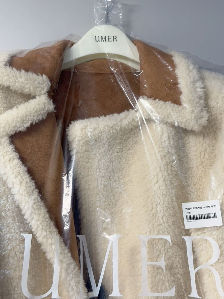 (umer) 유메르 리버시블 시어링 코트 무스탕 새제품 이미지