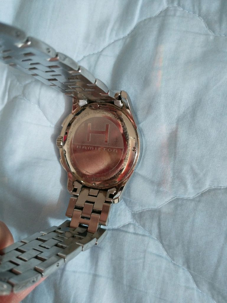 정품 해밀턴시계 H32612131 재즈마스터 크로노쿼츠 42mm--2