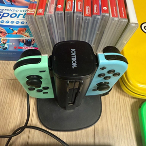 닌텐도 스위치 동물의 숲 에디션 풀세트 이미지