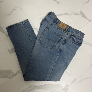 폴로 랄프로렌 가죽탭 청바지 38/32