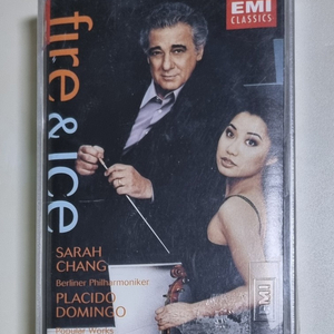 EMI Fire & Ice 사라 장/도밍고 미개봉 카세트테이프