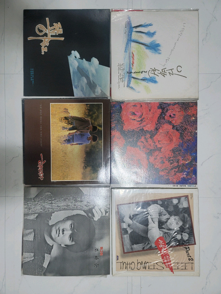 80년대 한국 가요 LP 레코드 컬렉션48장 일괄판매--1