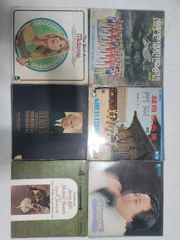 80년대 한국 가요 LP 레코드 컬렉션48장 일괄판매--5