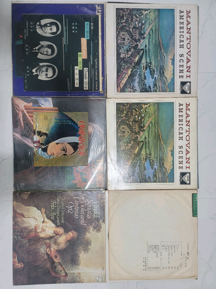 80년대 한국 가요 LP 레코드 컬렉션48장 일괄판매--7