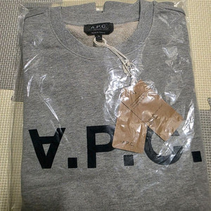 아페쎄 맨투맨xl 그레이 네이비