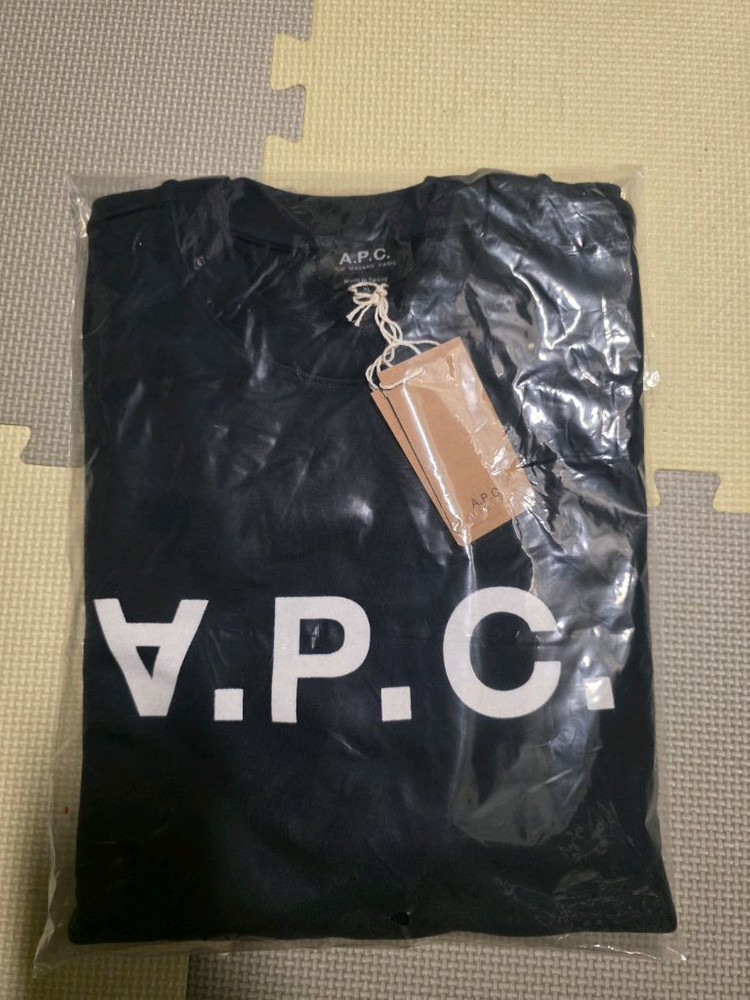 아페쎄 맨투맨xl 그레이 네이비--1