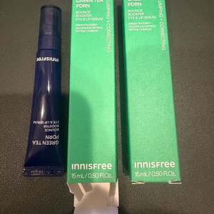 이니스프리 그린티 PDRN 바운스 부스터 아이&립 세럼 15ml