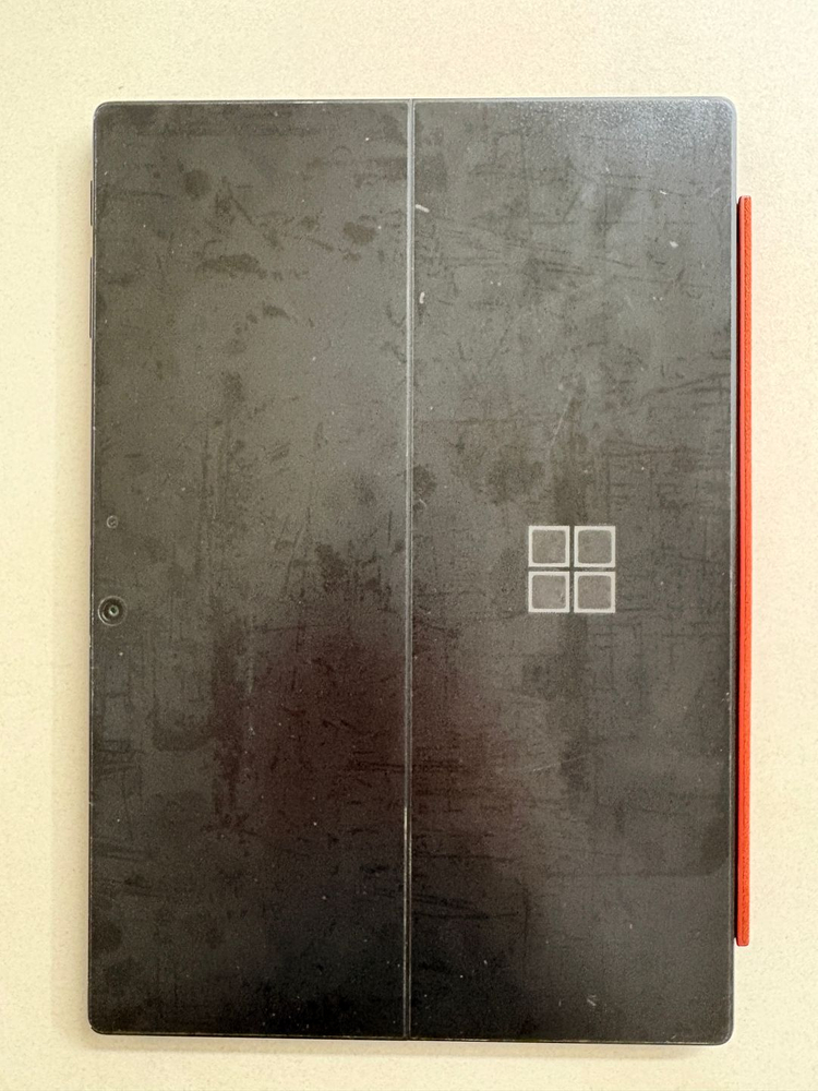 서피스 프로 7 (i5/8G/256G) + 레드 알칸타라 타입커버 (배터리 86%)--2