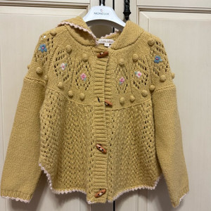 루이스미샤 6y 니트 후드가디건 이미지