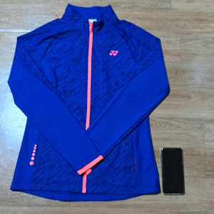 여.90) 요넥스 여성 배드민턴 집업 YONEX / 실내스포츠 탁구 트레이닝 헬스