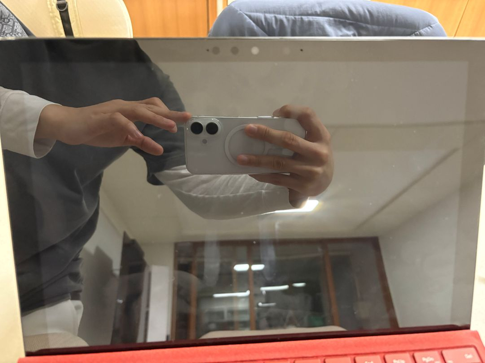 서피스 프로 7 (i5/8G/256G) + 레드 알칸타라 타입커버 (배터리 86%)--7