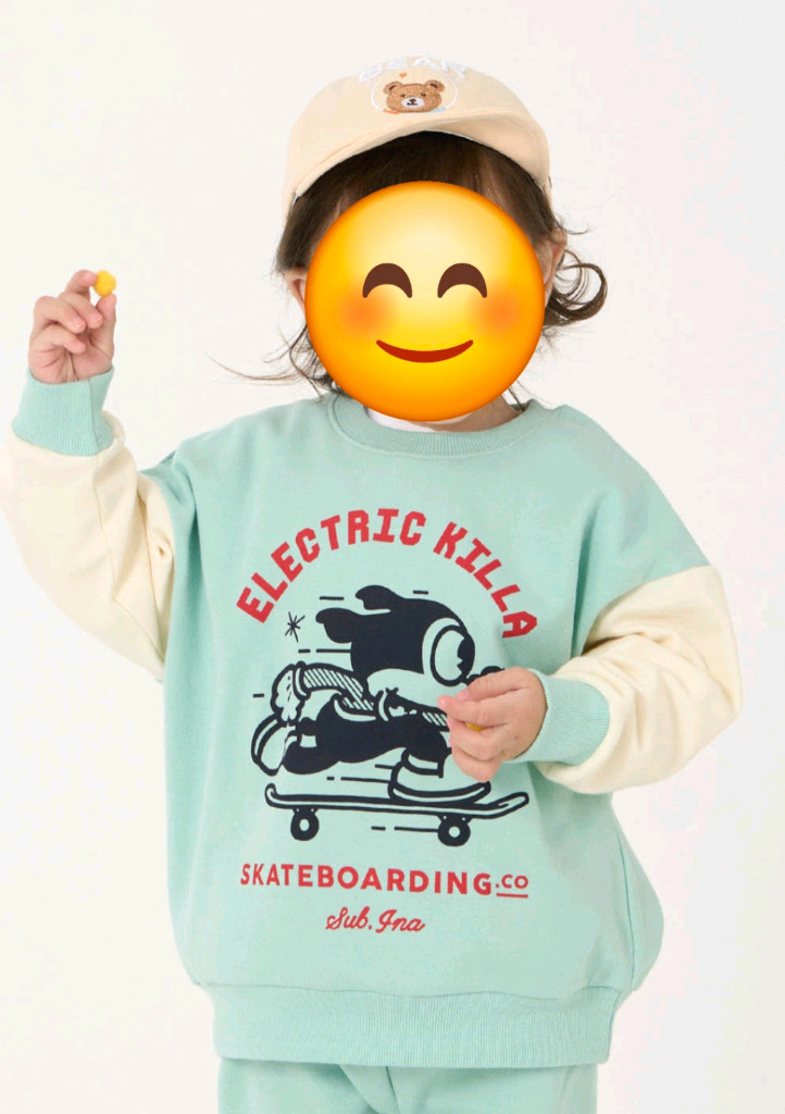 키즈꼬모 / 등원룩 키즈상하세트 봄신상 (3-4세)--1