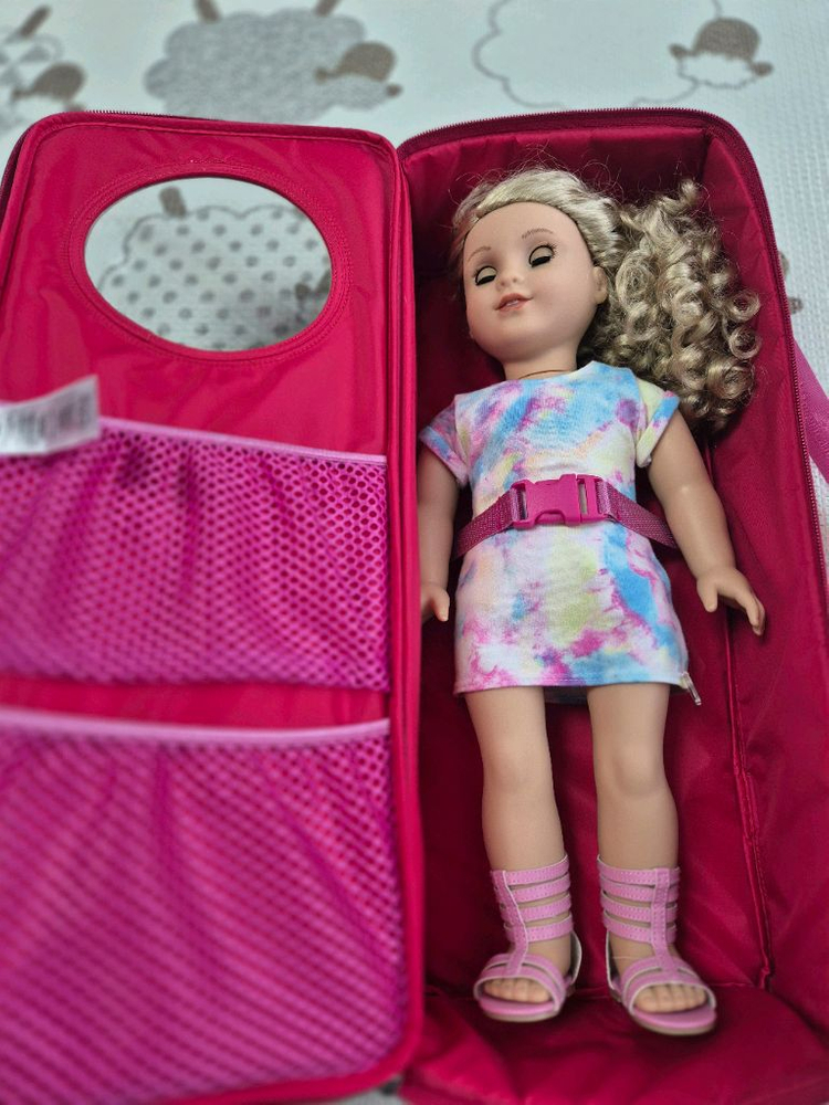 어메리칸 걸 인형 +가방 새상품.--3