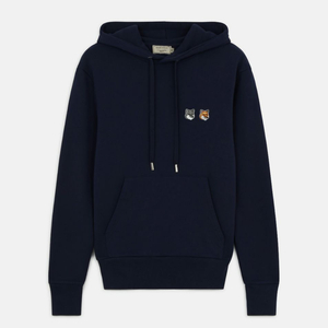 메종키츠네 더블폭스 후드티 네이비 XL사이즈(국내105사이즈) 이미지