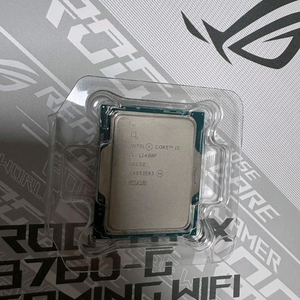 i5 12400f b760 cpu 메인보드 셋트 이미지