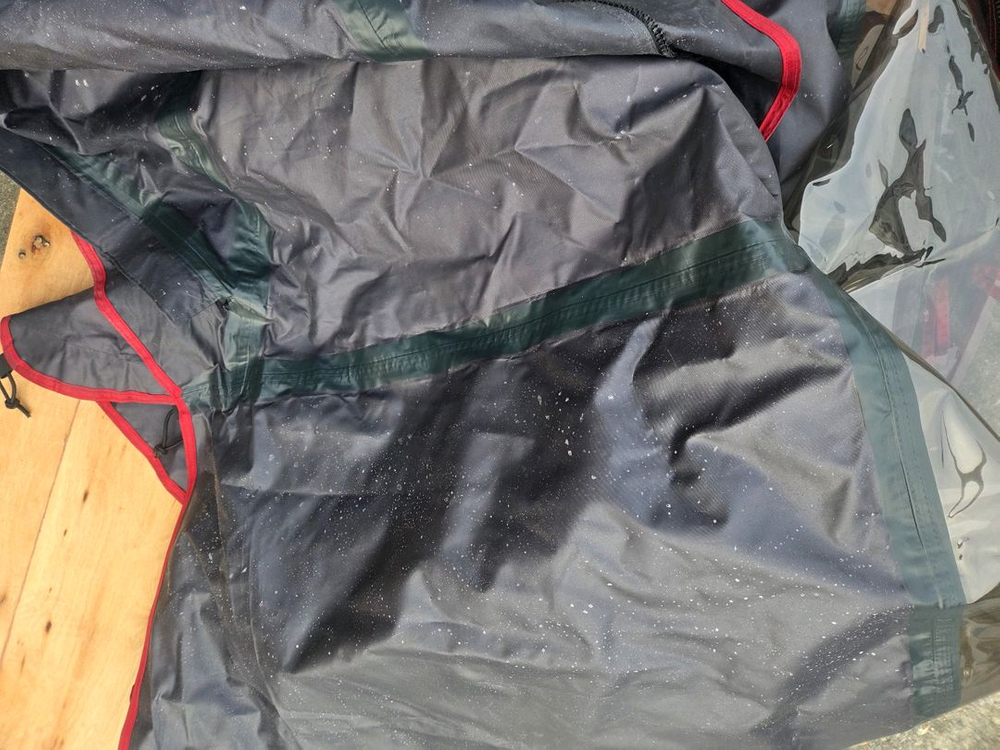 아이캠퍼 스카이캠프 2.0 루프탑텐트 체크 레인플라이 이미지