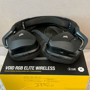 커세어 보이드 프로 엘리트 무선7.1 게이밍 헤드셋 판매합니다 이미지