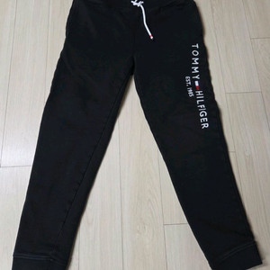 타미힐피거 검정 키즈 조거팬츠 L(12-14세)