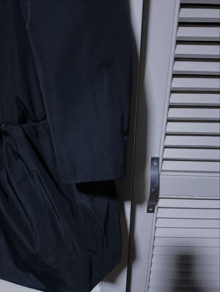 90 모스키노 나일론 자켓 코트--2