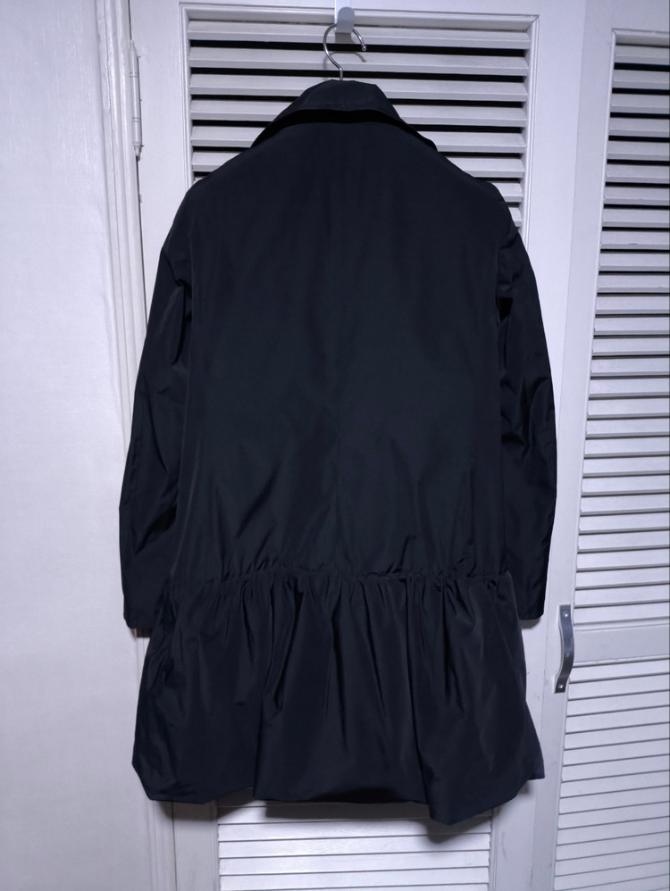 90 모스키노 나일론 자켓 코트--4