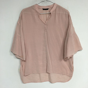 SISLEY 시슬리 퍼프 소매 블라우스 85