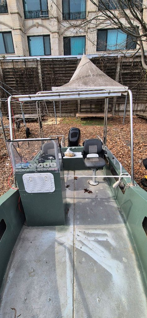 알미늄 낚시보트 115마력 이미지