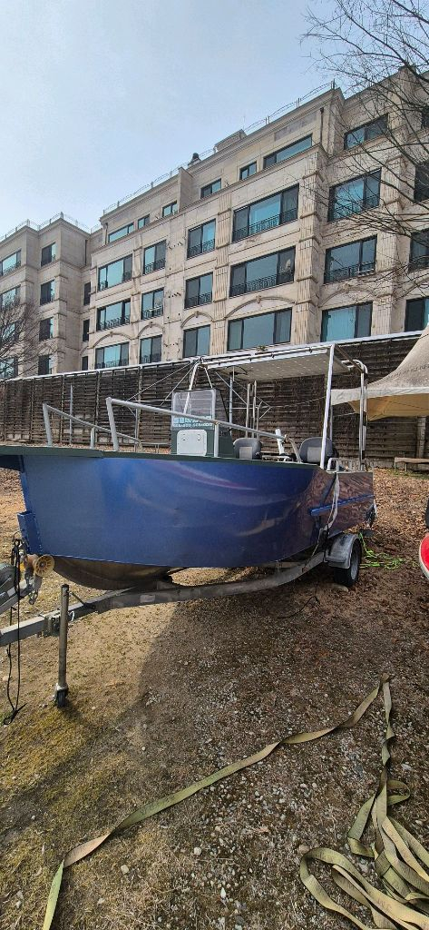 알미늄 낚시보트 115마력 이미지