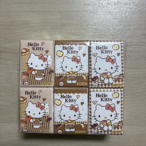 산리오 헬로키티 미니 미용티슈 18개입(미개봉 새상품)