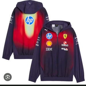F1 팀 유니폼 후드 집업 이미지