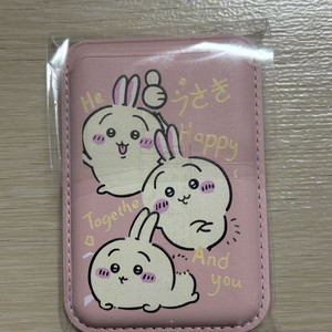 치이카와 먼작귀 핑크 맥세이프 카드지갑(새상품)