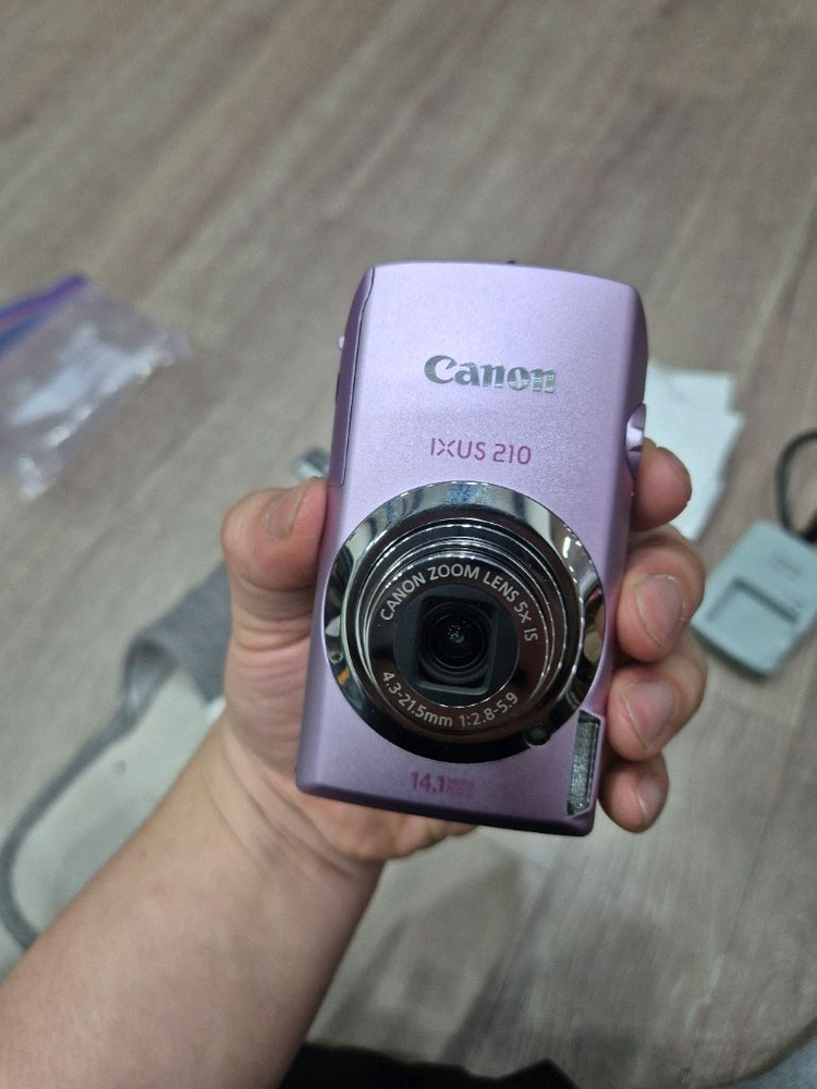 캐논익서스210 ixus210 팝니다 핑크 상태최상 이미지