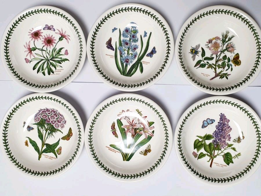 영국 포트메리온 파스타볼(백화점 정품 새상품)6개 일괄값--1