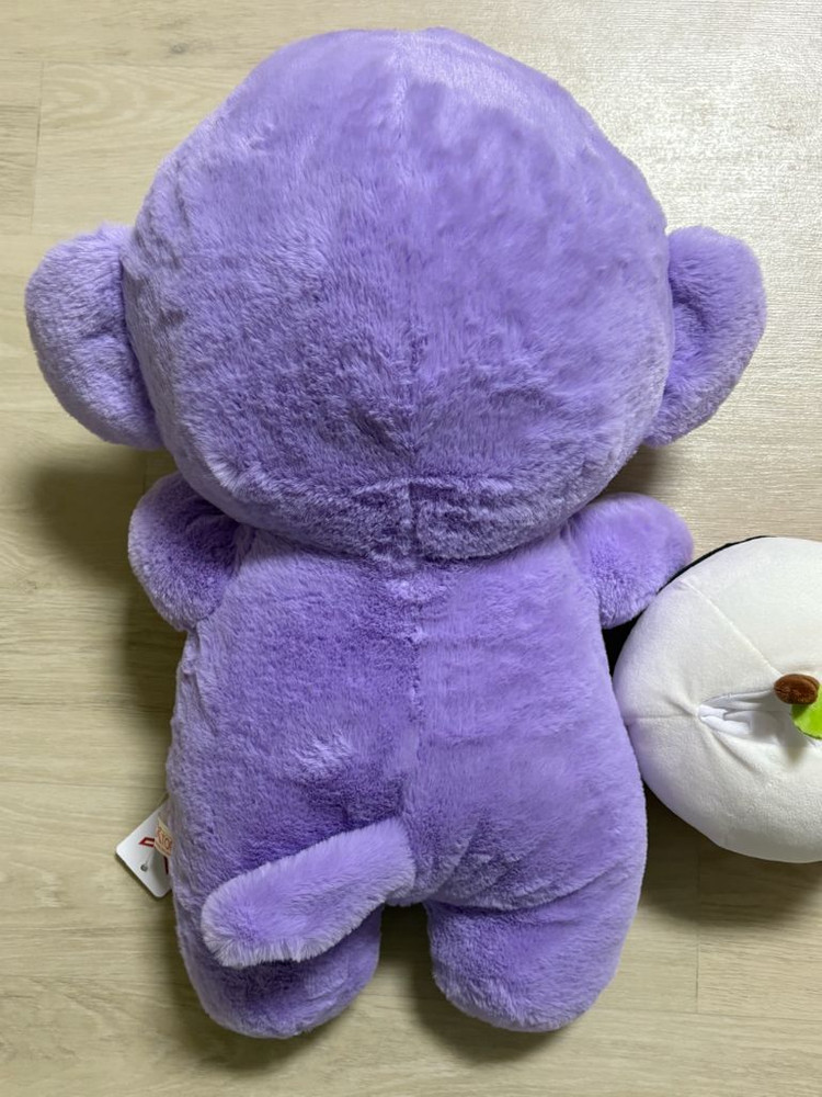 보라색 몽키 원숭이 바나나 50cm 대형인형 + 포켓몬볼 휴대폰 거치대 이미지