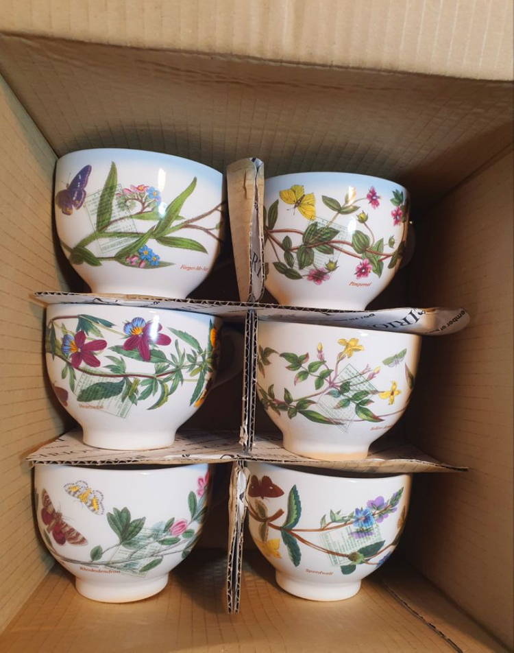 백화점정품) 영국포트메리온BF커피잔0.28L 6셋트 새 이미지