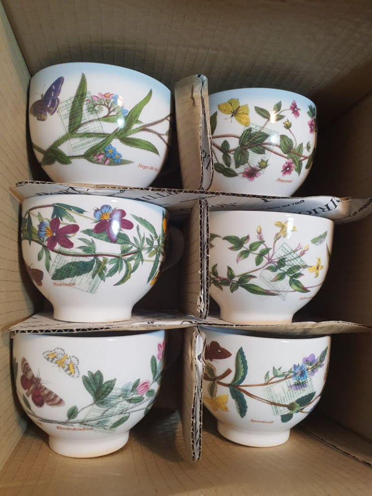 백화점정품) 영국포트메리온BF커피잔0.28L 6셋트 새 이미지