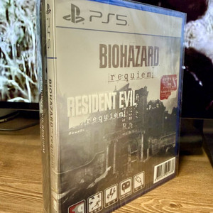 PS5 플스5 바이오하자드 9 레퀴엠 초회판 스틸북 코드 미사용 판매