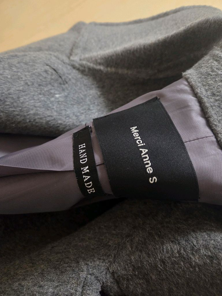 메르시앤에스 캐시미어코트.새상품 이미지