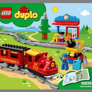 레고 듀플로 기차 및 확장 레일 2종 (10874, 10882, 10872)