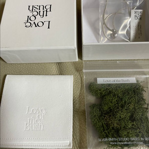 럽오브더부쉬 하트 목걸이 (순은925) 새상품 이미지