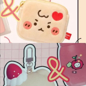 (일괄)에뛰드 망곰 이어폰 파우치 키링,동전지갑 키링 이미지