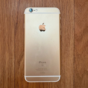 아이폰 6s 골드 64기가 배터리 100 이미지