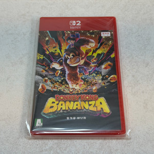 닌텐도 스위치2 동키콩 바난자 정발 미개봉 신품