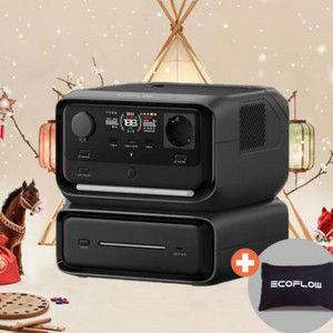 에코플로우 리버3맥스(60w태양광패널,전용가방,전선가방)파워뱅크 미개봉 새제품 이미지