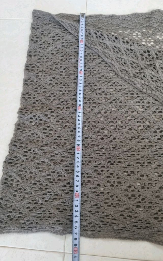 mila schon 밀라숀 숄 머플러 스카프 그레이--3