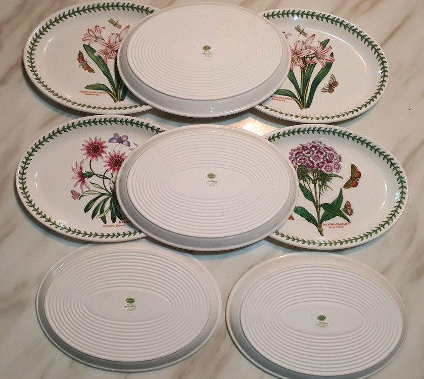 빈티지 영국 포트메리온 Britain 오븐용 타원형접시27cm개당값 이미지