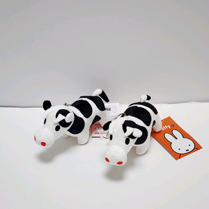 새상품)미피 젖소 인형 키링_브루나 패밀리 동물 마스코트 누이 굿즈 이미지