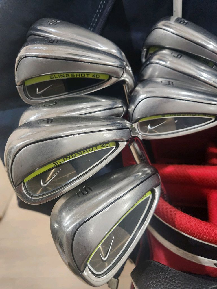 나이키 슬링샷 아이언 골프채 풀세트입니다--1