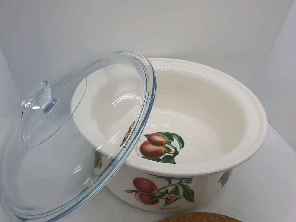 영국포트메리온 포모나 Britain 오븐용뚜껑냄비(튜린)+받침개당값 이미지