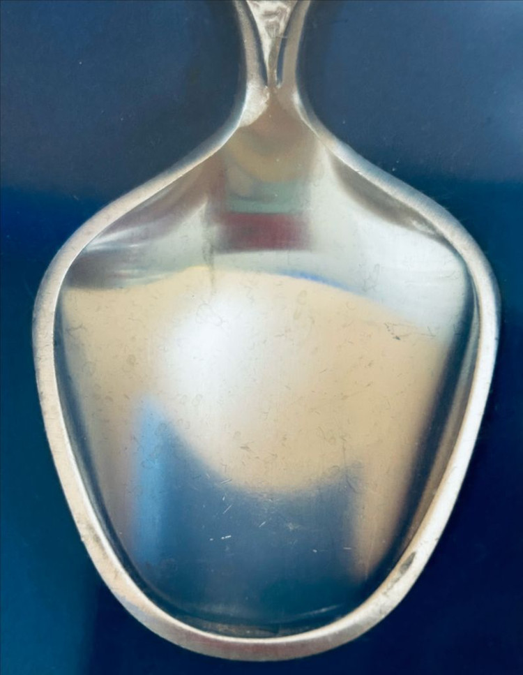 노르웨이 빈티지 Konge Tinn 샐러드 서버 세트 (박스포함) 이미지