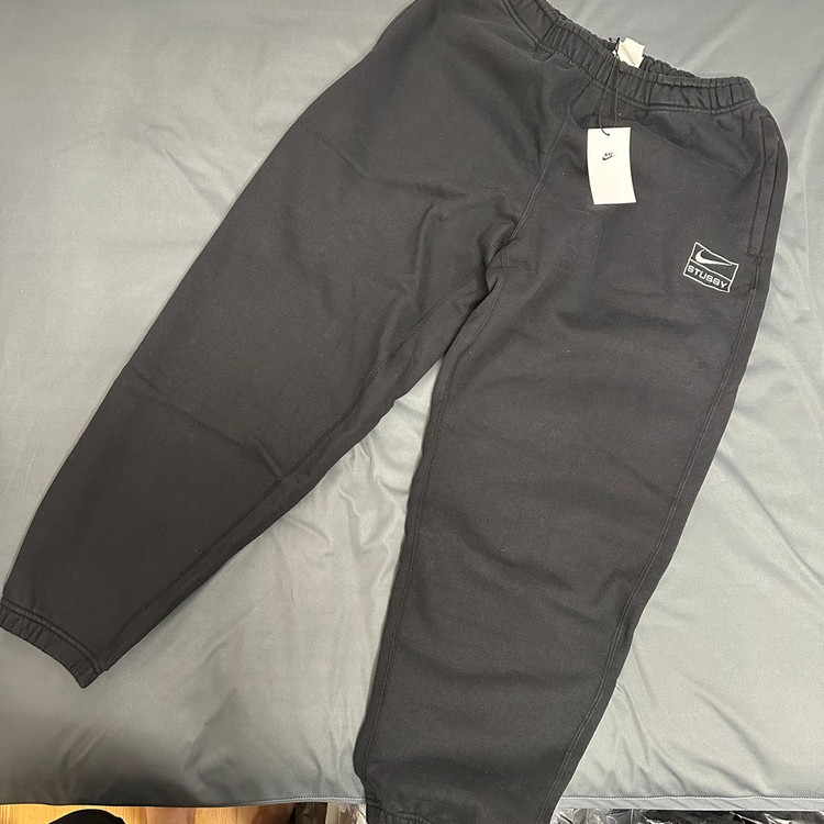 나이키 스투시 NRG RA 워시드 플리스 팬츠 블랙 M 사이즈 스웻팬츠 조거 Nike DN4030-010 이미지